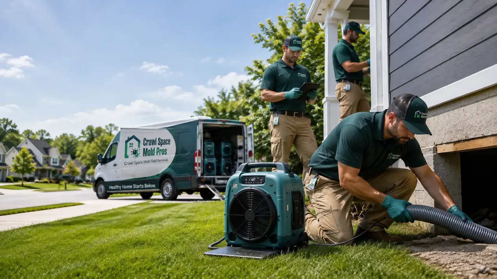 Crawl Space Mold Removal in Matamoras, PA